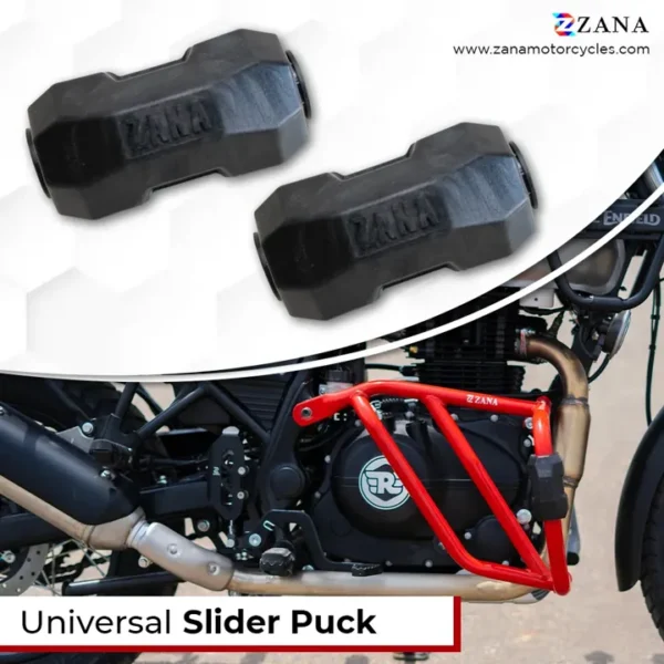 Zana UNIVERSAL SLIDER PUCK FOR KTM DUKE 250/390 COMPATIBLE WITH OEM CRASH GUARD — Standard