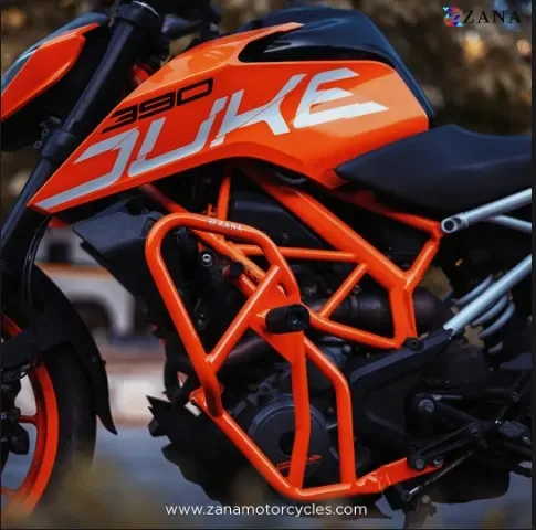 Zana CRASH GUARD FOR ORANGE DUKE KTM 250/390  (2017-18) — Standard