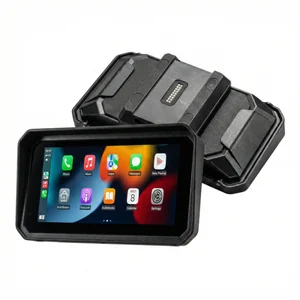 Motorcycle navigation display